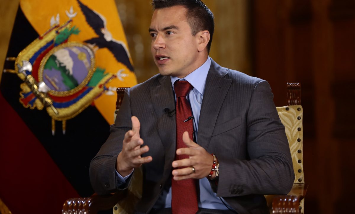 Inteligencia militar alerta de movimientos de sicarios de México y otros países para atentar contra el presidente Daniel Noboa