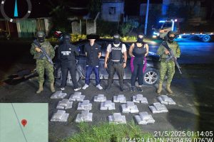 Intentó huir, pero fue detenido con cargamento de marihuana en operativo militar