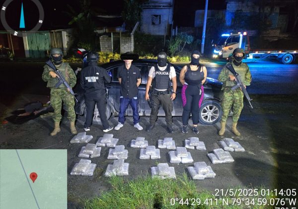 Intentó huir, pero fue detenido con cargamento de marihuana en operativo militar
