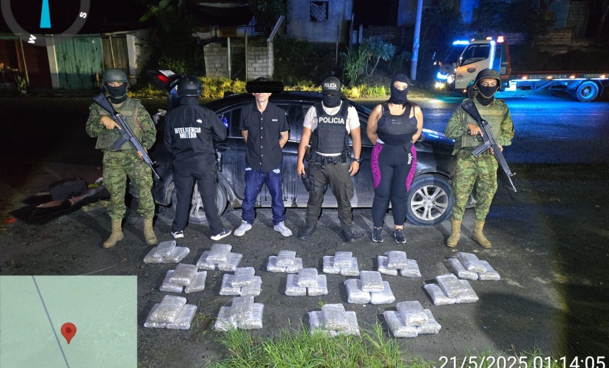 Intentó huir, pero fue detenido con cargamento de marihuana en operativo militar