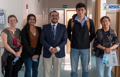 Intercambio de conocimientos en salud: estudiantes extranjeros visitan centro del IESS en Cuenca