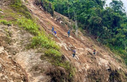 Intervención en el km 83 de la vía Alóag enfrenta retrasos debido a lluvias imprevistas