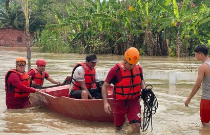 Inundaciones en Portoviejo afectan a 700 familias tras intensas lluvias registradas la tarde y noche del miércoles.