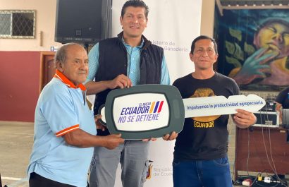 Inversión de más de $174.000 beneficia a agricultores de Zamora Chinchipe