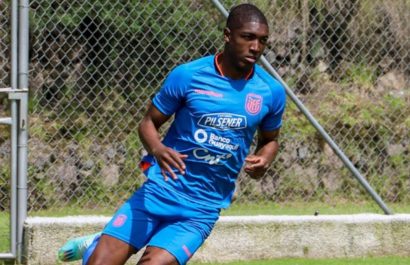 Joel Ordóñez, defensa de la selección de Ecuador. FOTO: Federación Ecuatoriana de Fútbol