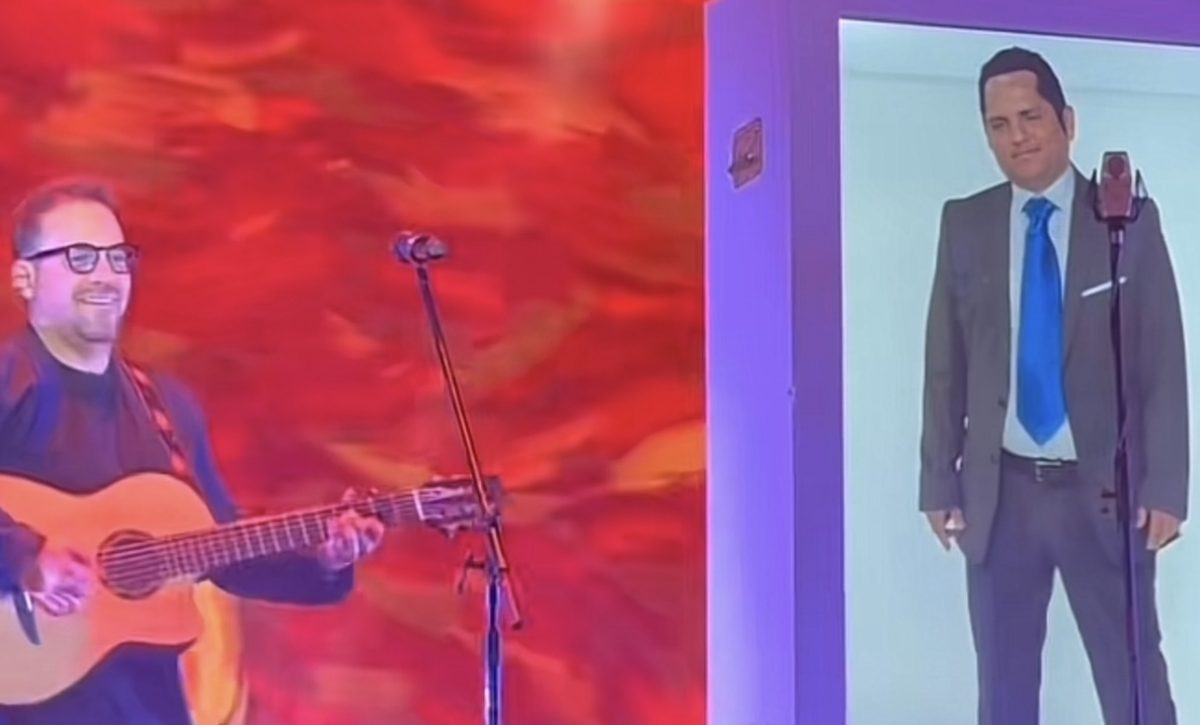 En redes sociales se han compartido videos del concierto de Juan Fernando Velasco y Julio Jaramillo.