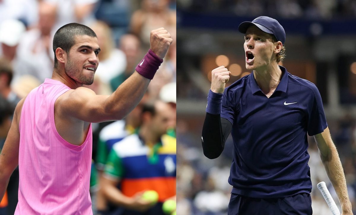 Jannik Sinner y Carlos Alcaraz se enfrentan este domingo por el título US Open.