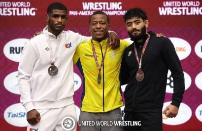 Jeremy Peralta se corona campeón panamericano senior de lucha en Monterrey