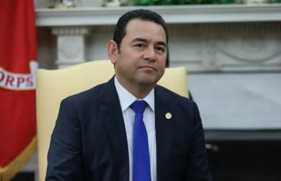 Jimmy Morales, expresidente de Guatemala