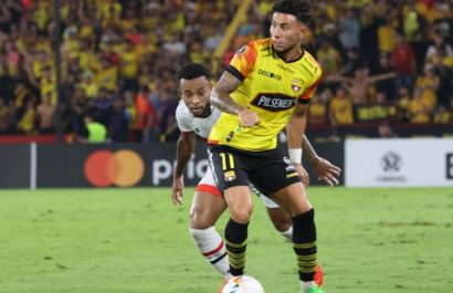 Joao Joshimar Rojas, ofensivo de Barcelona SC, está próximo a retornar a las canchas tras superar una fractura en el peroné.