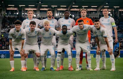 Joel Ordóñez destacó en defensa, pero Brujas cayó ante Atalanta en Champions League