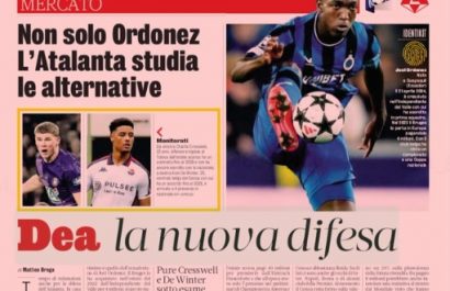 Joel Ordóñez ha despertado el interés del Atalanta, según La Gazzetta dello Sport.