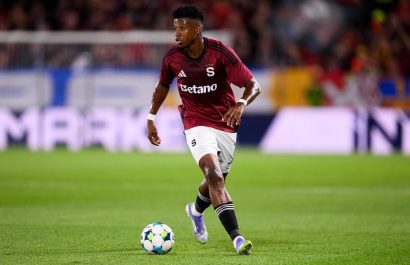 John Mercado anota en la goleada del Sparta Praga ante Baník Ostrava