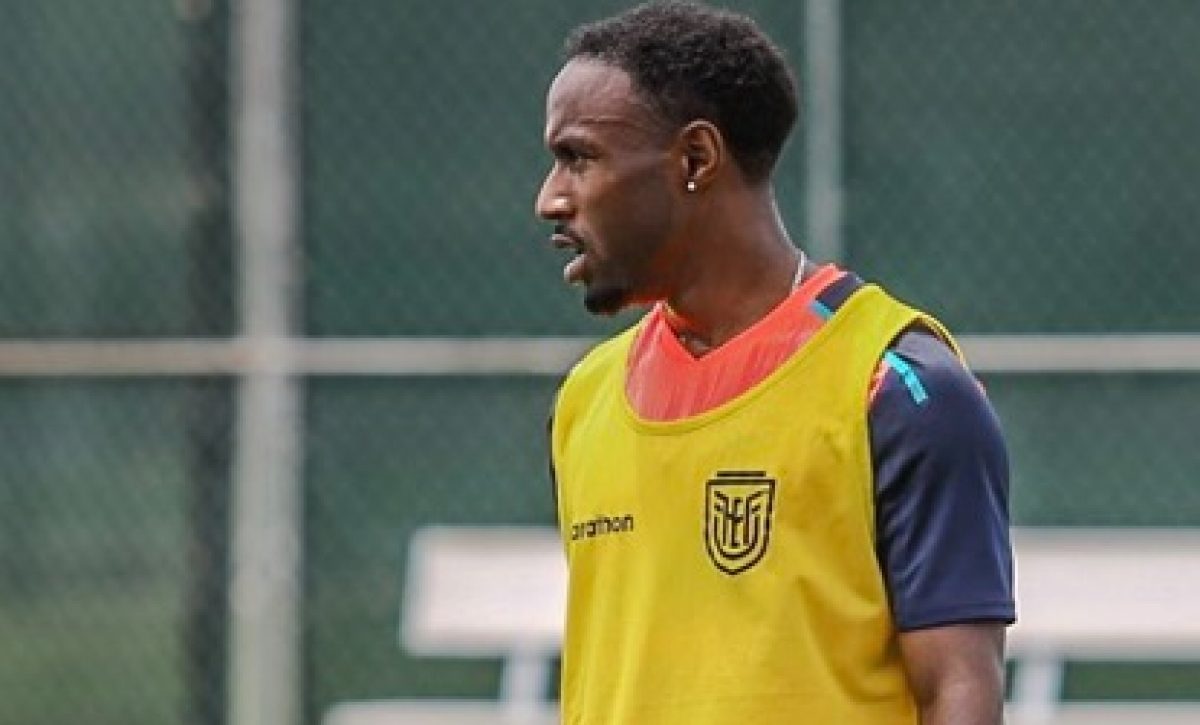 John Yeboah jugador de la selección de Ecuador