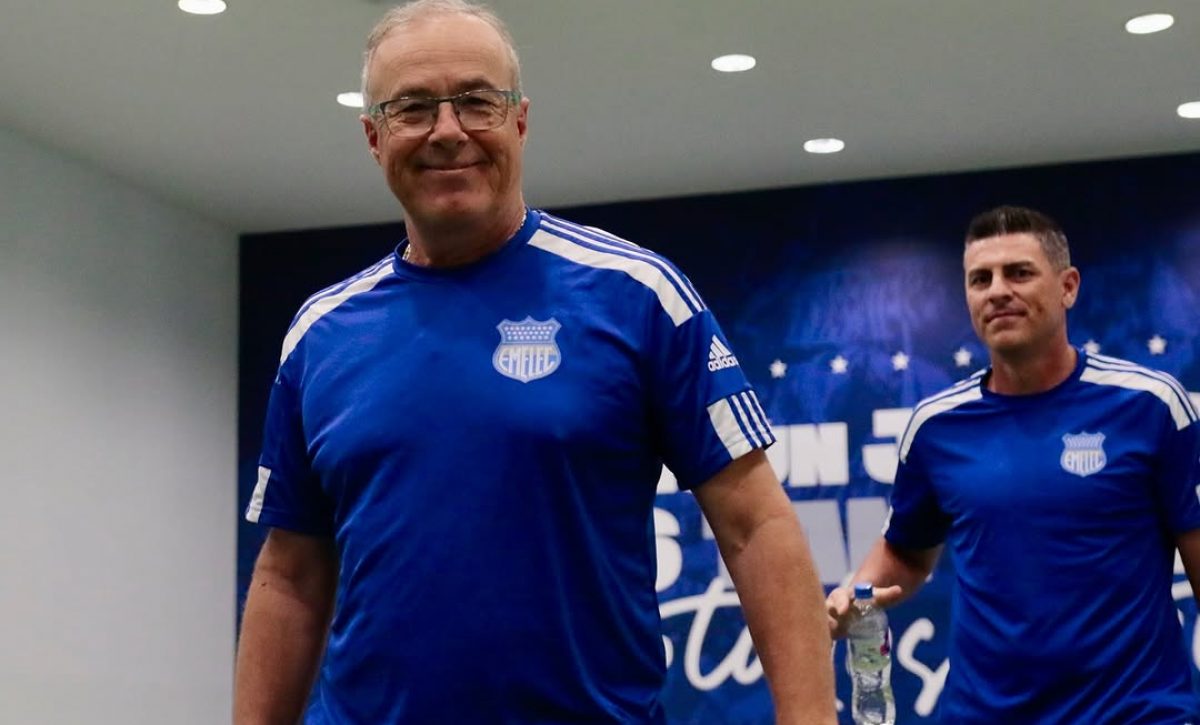 Jorge Célico descarta pelea por descenso y respalda a Emelec para mejorar en lo que resta del torneo