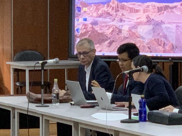 Jorge Glas en la audiencia de juicio en el caso ‘Reconstrucción de Manabí’