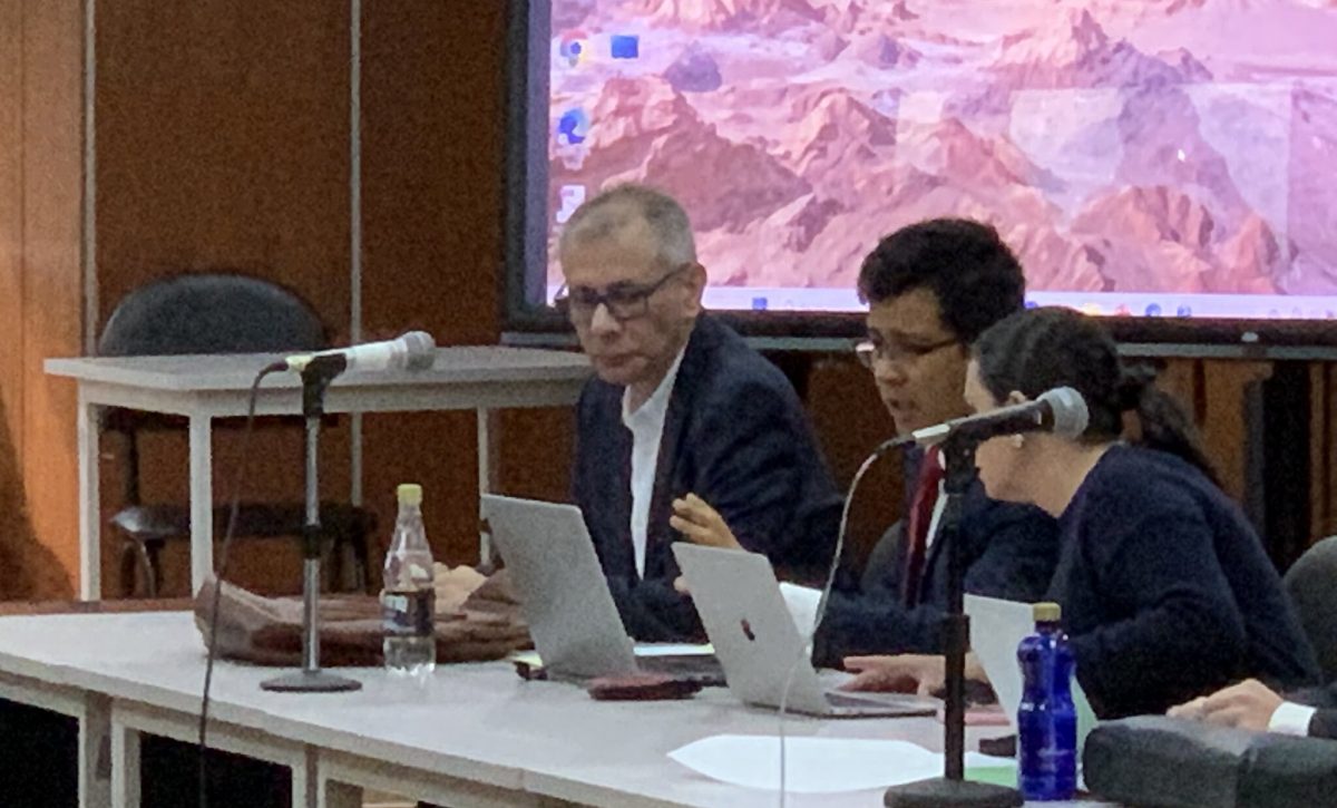 Jorge Glas en la audiencia de juicio en el caso ‘Reconstrucción de Manabí’