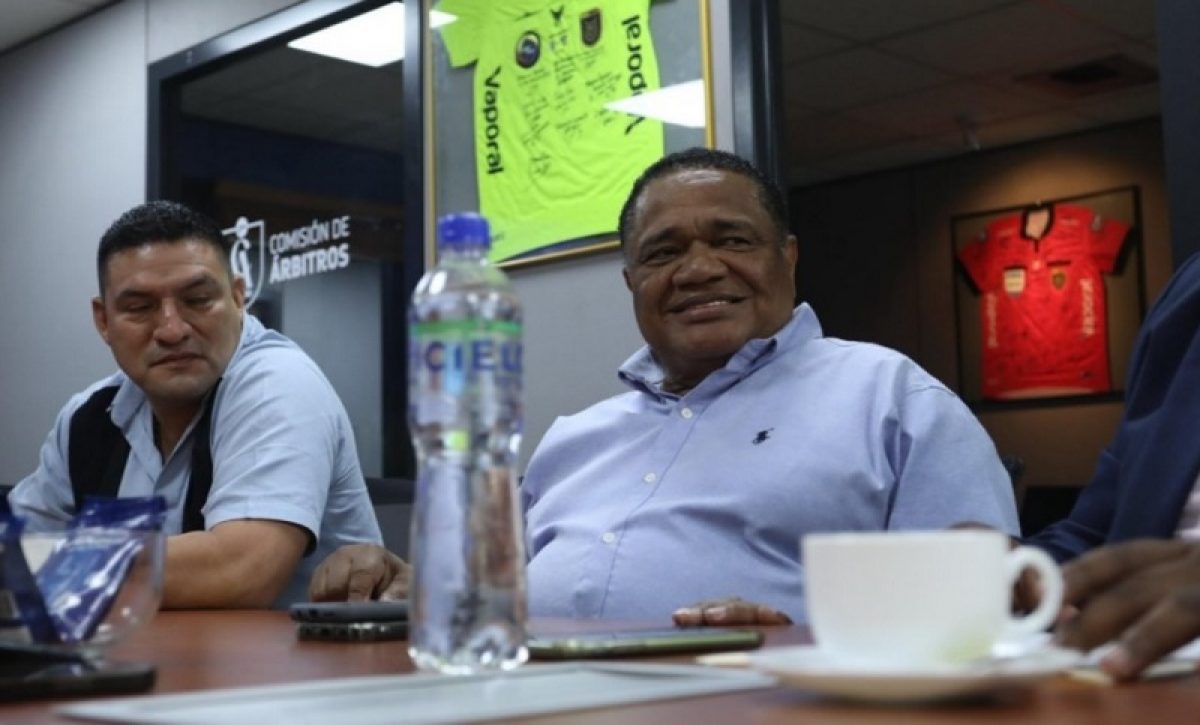 Jorge Guzmán, presidente de Emelec.