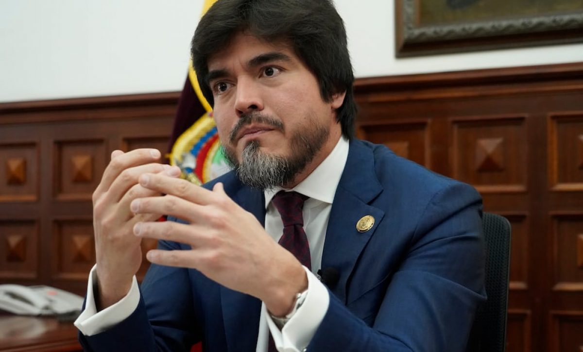 José de la Gasca, Ministro de Gobierno