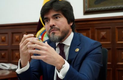 José de la Gasca, Ministro de Gobierno.