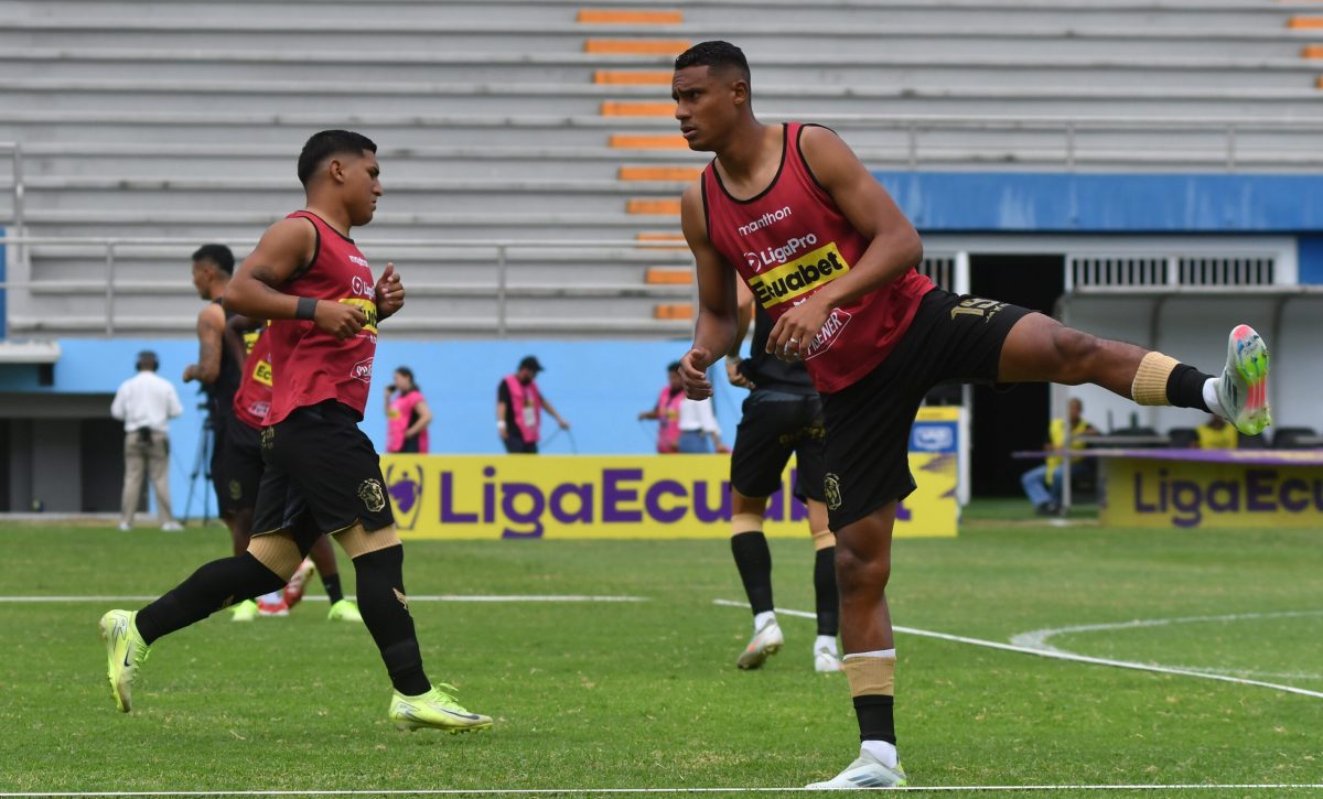 Jostin Alman, jugador del Manta FC.
