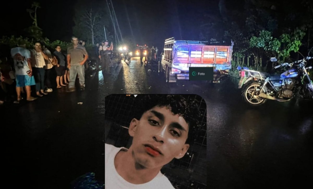Joven motociclista muere en accidente en la vía La Bramadora - El Paraíso de El Carmen