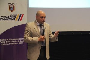 Juan Bernardo Sánchez solo duró 37 días como ministro de Salud de Ecuador. FOTO: Ministerio de Salud