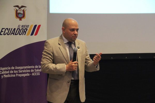 Juan Bernardo Sánchez solo duró 37 días como ministro de Salud de Ecuador. FOTO: Ministerio de Salud