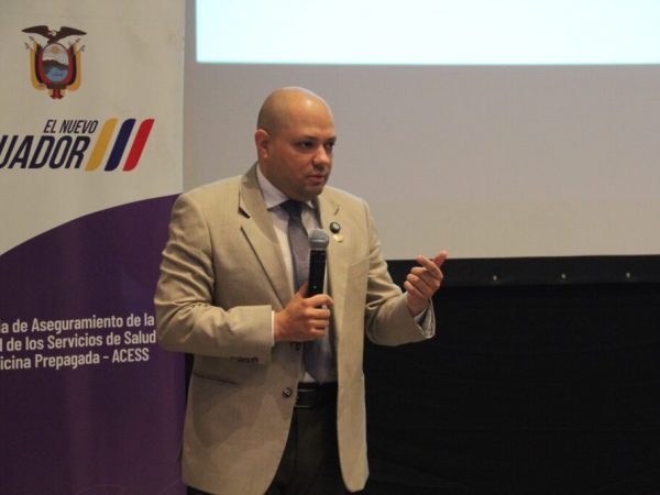 Juan Bernardo Sánchez solo duró 37 días como ministro de Salud de Ecuador. FOTO: Ministerio de Salud