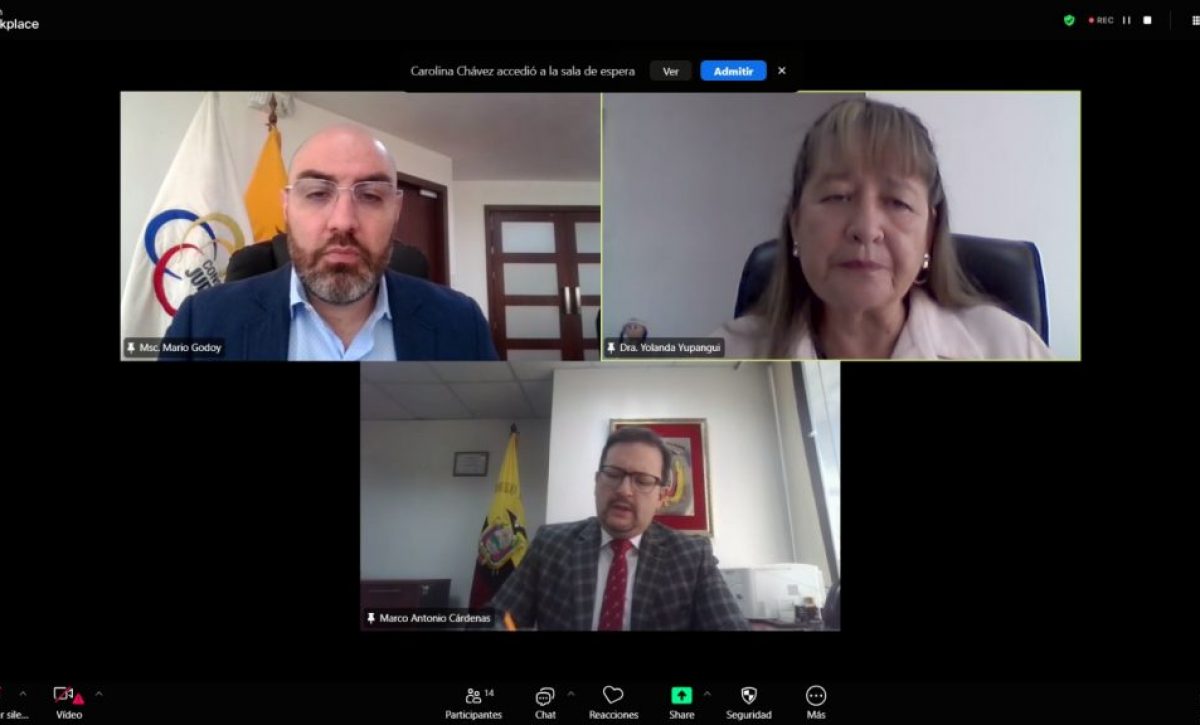 Jueza de Chimborazo suspendida por tres meses sin sueldo, investigada por presunta corrupción
