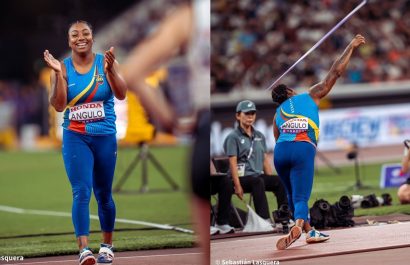 Juleisy Angulo clasifica a la final de jabalina en Mundial de Atletismo Tokio 2025.