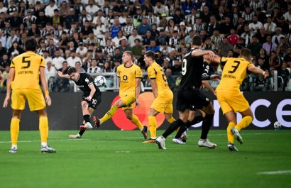 Juventus rescata empate ante Dortmund y Qarabag remonta a Benfica