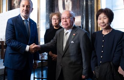 Kazumi Matsui, alcalde de la ciudad japonesa de Hiroshima, se refirió al presidente de Estados Unidos, Donald Trump.