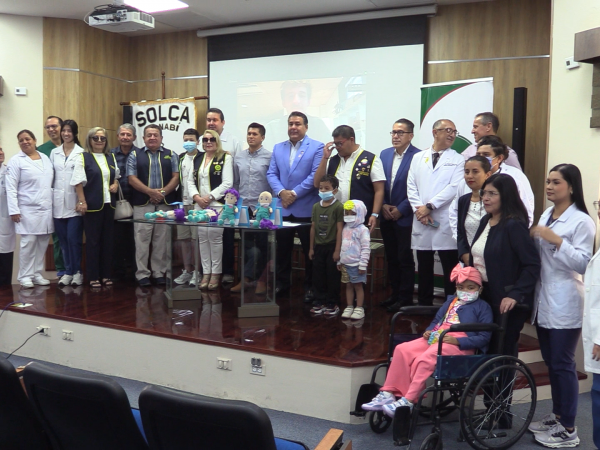 Kits Nixi for Children llegan a SOLCA Manabí para ayudar a niños con cáncer