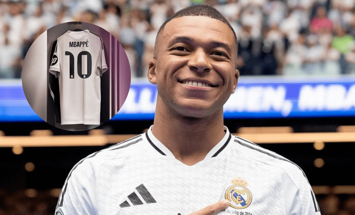 Kylian Mbappé hereda el dorsal 10 del Real Madrid tras la salida de Luka Modric