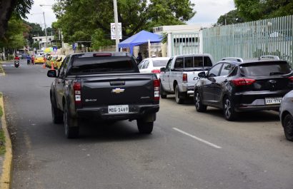 Así está el tráfico en Portoviejo hoy: Las cuatro avenidas más congestionadas