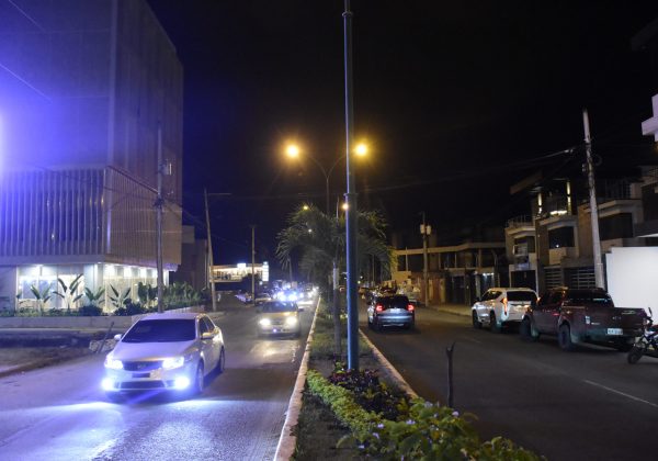 Operativos nocturnos regresan a tres avenidas de Portoviejo