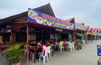 Movimiento de usuarios en restaurantes ubicados en el sector de Playita Mía, en Tarqui.
