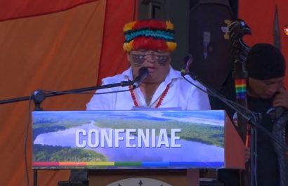 La Conaie califica de 'amedrentamiento' la marcha contra la Corte Constitucional
