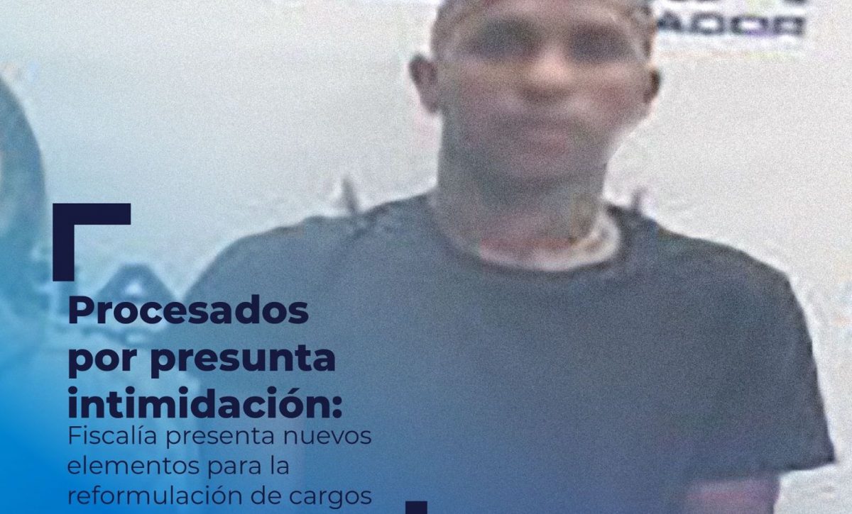 La Fiscalía reformula cargos contra Miller Bolaños y una mujer por supuesta intimidación