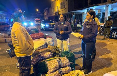 La Gobernación de Manabí realiza controles en el mercado mayorista de Portoviejo para prevenir la especulación de precios tras la eliminación del subsidio al diésel