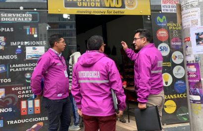 La Policía Nacional y el Registro Civil ejecutaron operativos de control en Quito, en las agencias de Amazonas y Naciones Unidas.
