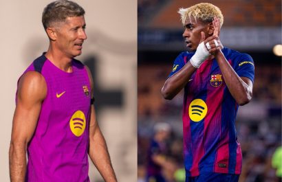 La UEFA multa a los jugadores del FC Barcelona Lamine Yamal y Robert Lewandowski por infringir el protocolo antidopaje