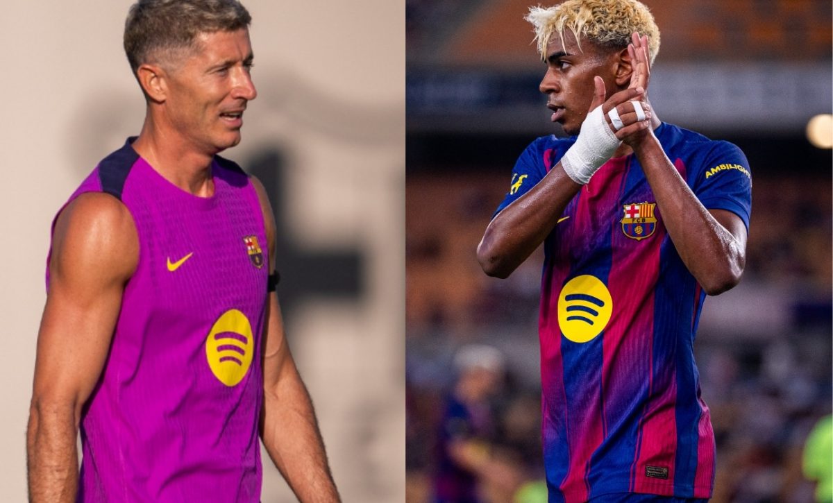 La UEFA multa a los jugadores del FC Barcelona Lamine Yamal y Robert Lewandowski por infringir el protocolo antidopaje