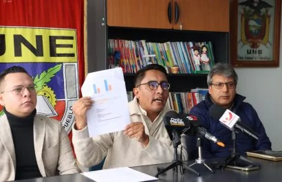 La UNE se suma al paro convocado por la Conaie y anuncia marchas en 23 provincias de Ecuador.