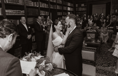 La actriz ecuatoriana Priscilla Negrón se casó con su alma gemela Viví un cuento de hadas