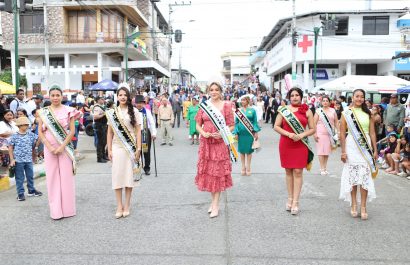 La belleza también estuvo presente e nlas jornadas de celebración.