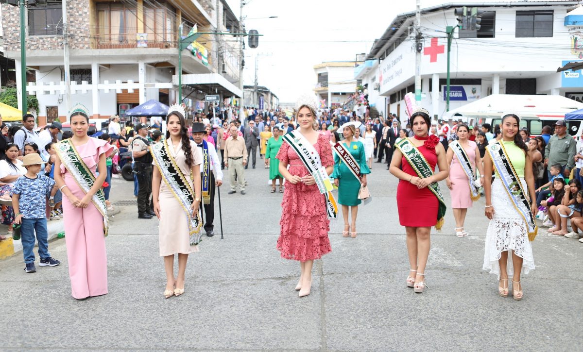 La belleza también estuvo presente e nlas jornadas de celebración.
