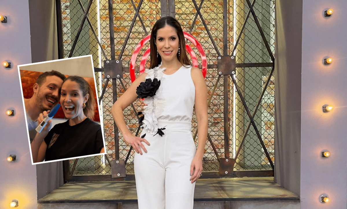 La chef Carolina Sánchez, jueza de MasterChef Ecuador, anuncia que está embarazada