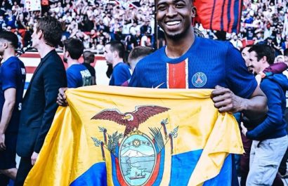 La embajada de Ecuador en Francia homenajea a Willian Pacho por sus logros con el PSG